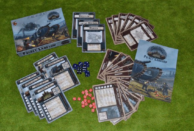 Pocket Landship Contents (Word Forge Games)