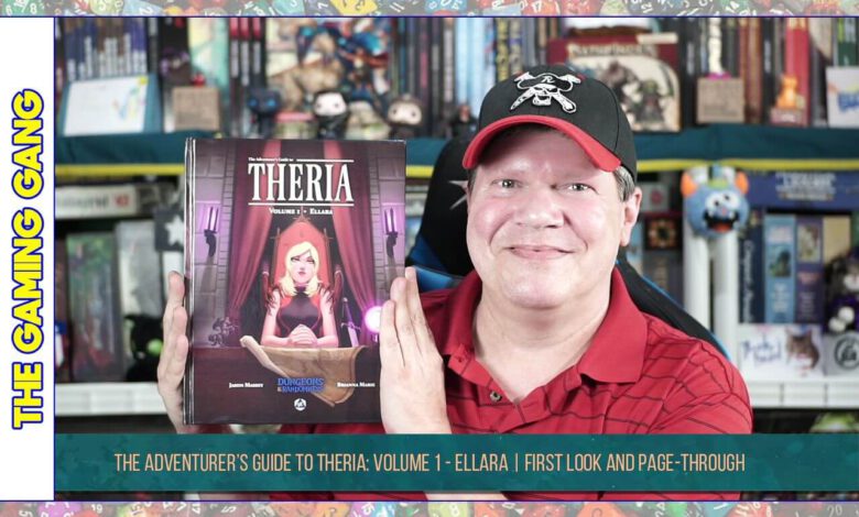 The Adventurers Guide to Theria Volume One First Look