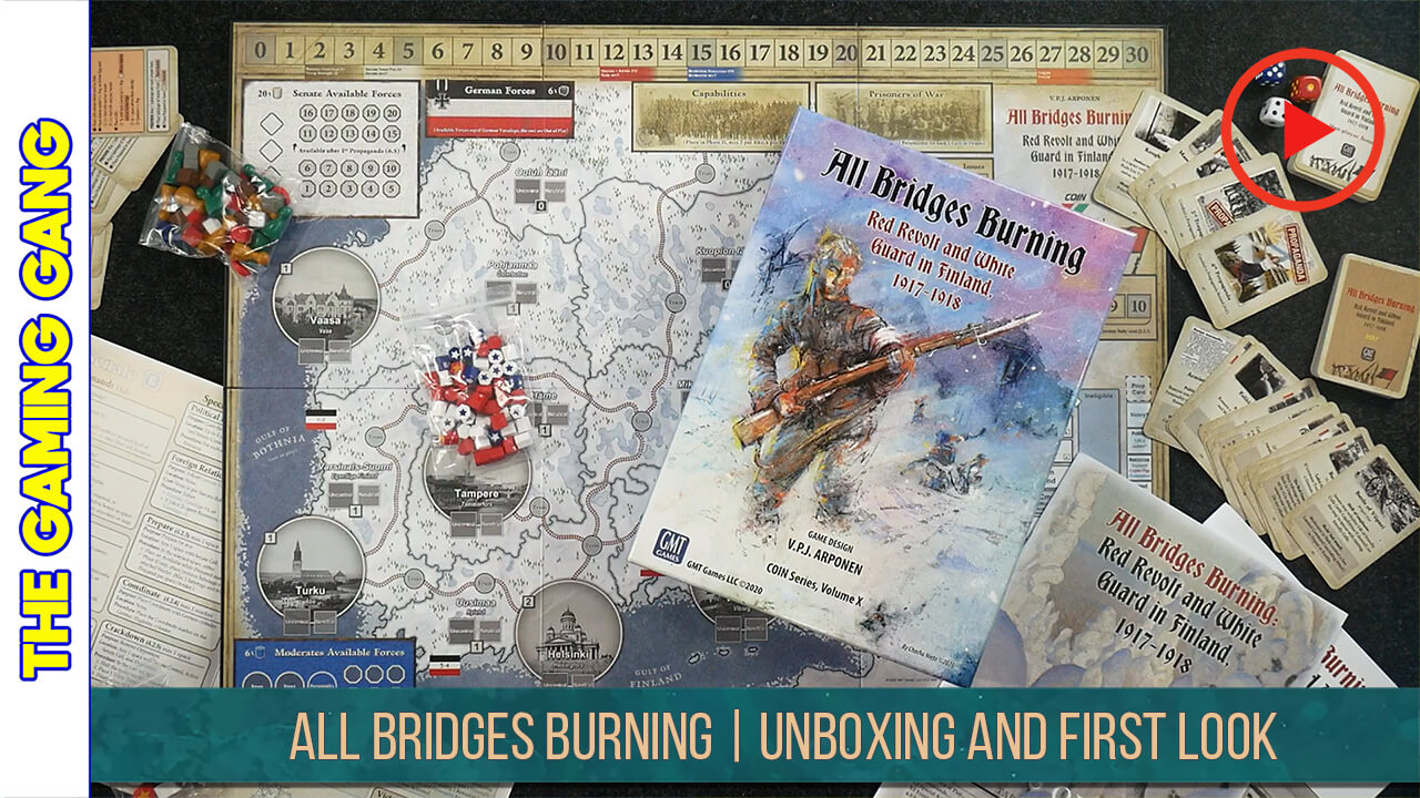 All Bridges Burning Unboxing and First Look on YouTube