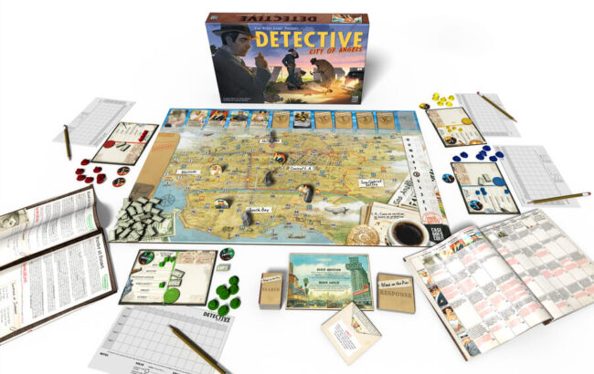 Detective: City of Angels Contents (Van Ryder Games)