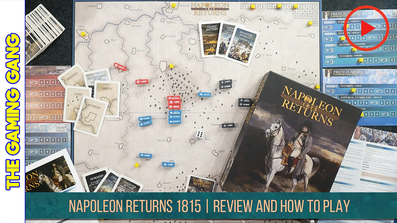 Napoleon Returns 1815 | Review and How to Play at YouTube