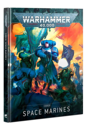 Warhammer 40k 9E Codex: Space Marines Cover (Games Workshop)