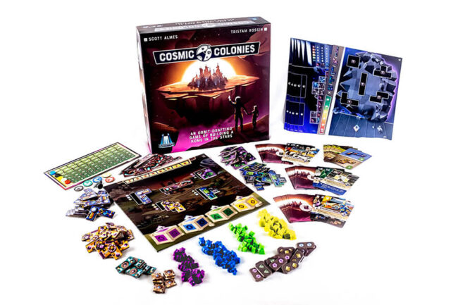 Cosmic Colonies Contents (Floodgate Games)