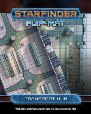 Starfinder Flip-Mat: Transport Hub (Paizo Inc)