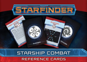 Starfinder Starship Combat Reference Cards (Paizo Inc)