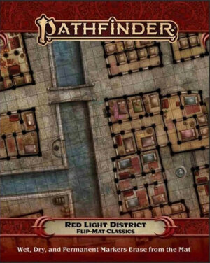 Pathfinder: Flip-Mat Classic Red Light District (Paizo Inc)