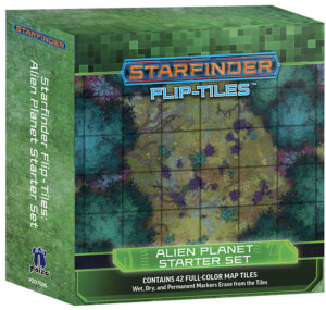 Starfinder Flip-Tiles: Alien Planet Starter Set (Paizo Inc)