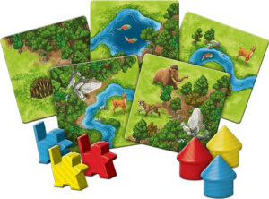 Carcassonne: Hunters and Gatherers Components (Z-Man Games)
