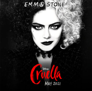 Cruella Movie Poster 2021 (Walt Disney Films)