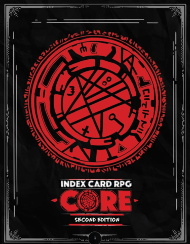 Index Card RPG Core Second Edition (Runehammer Games)