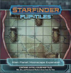 Starfinder Flip-Tiles: Alien Planet Moonscape Expansion (Paizo Inc)