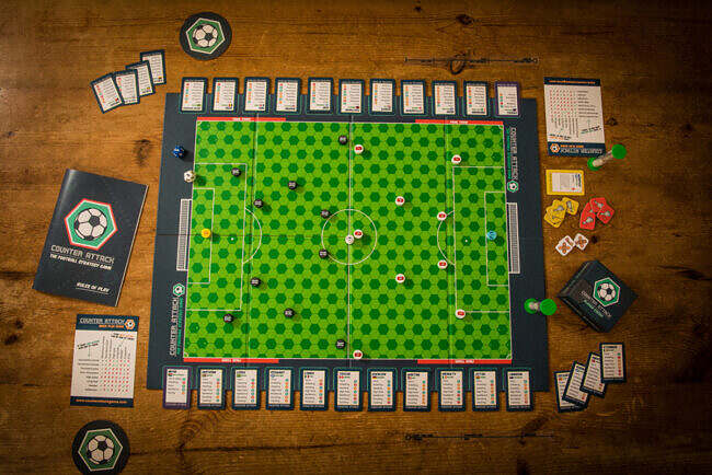Counter Attack: The Football Strategy Game Layout (Gigamic Games)