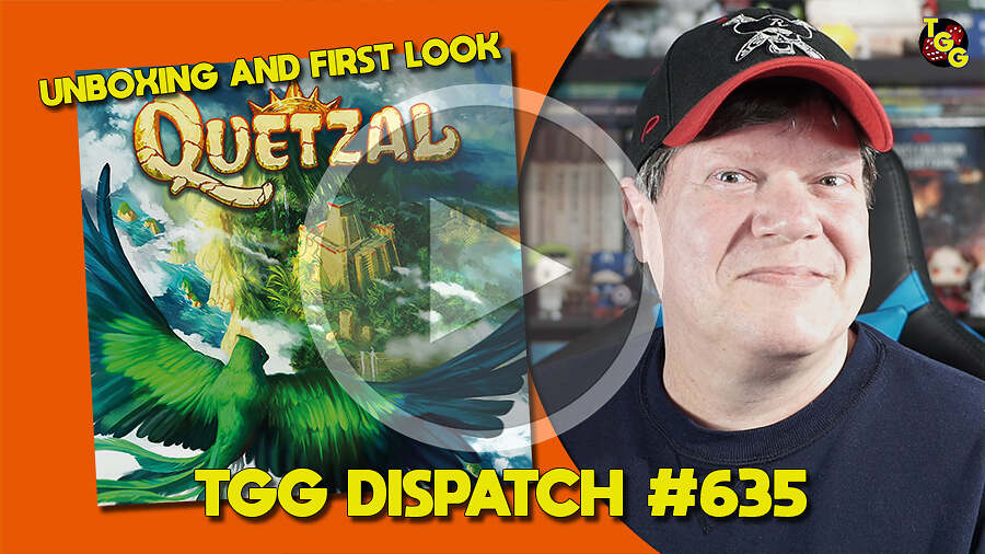 Unboxing and First Look at Quetzal on The Gaming Gang Dispatch #635