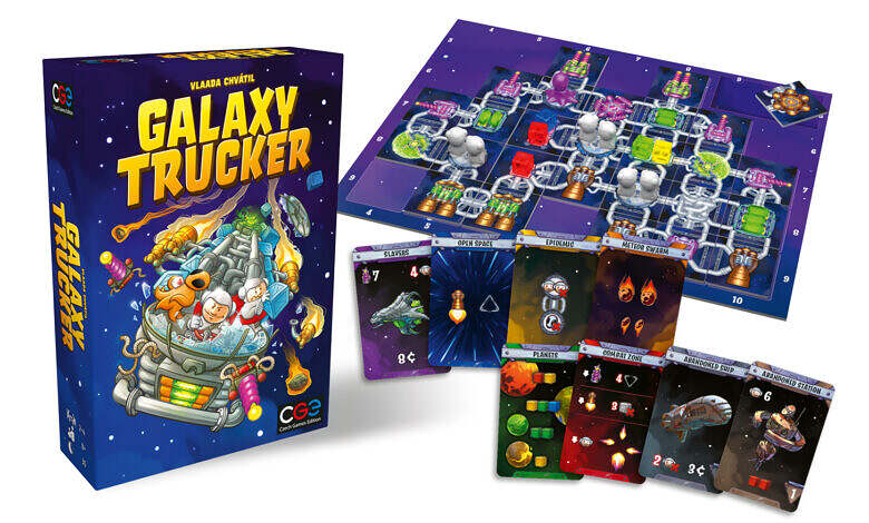 Galaxy Trucker Contents (Czech Games Edition)