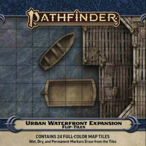 Pathfinder Flip-Tiles Urban Waterfront Expansion (Paizo Inc)