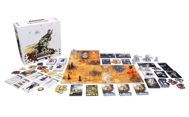 Horizon Zero Dawn: The Board Game Contents (Steamforged Games)