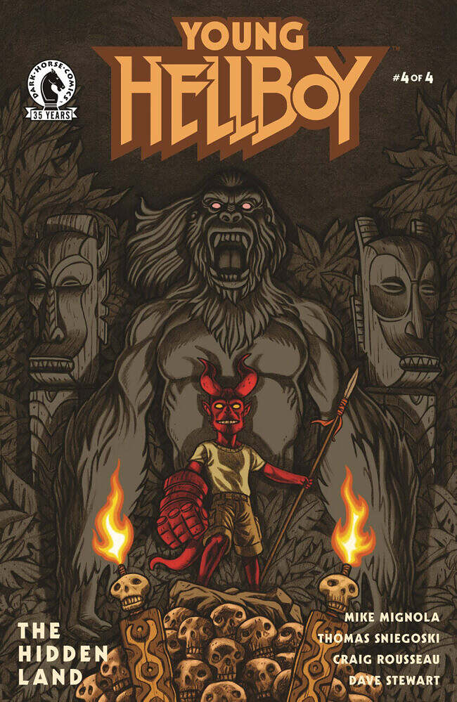 Young Hellboy: The Hidden Land #4 (Dark Horse)