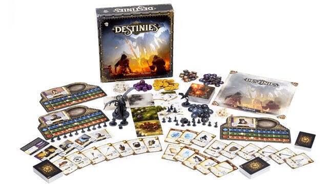 Destinies Contents (Lucky Duck Games)