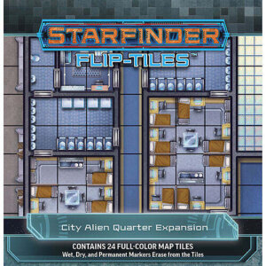 Starfinder Flip-Tiles: City Alien Quarter Expansion (Paizo Inc)