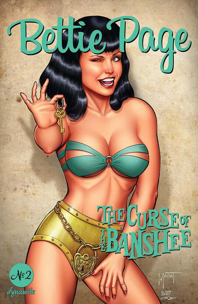 Bettie Page and the Curse of the Banshee #2 (Dynamite Entertainment)