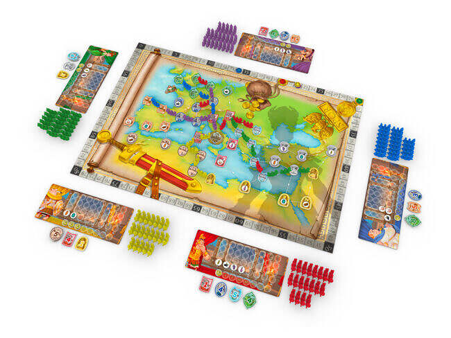 Caesar's Empire Layout (Holy Grail Games/Luma Imports)