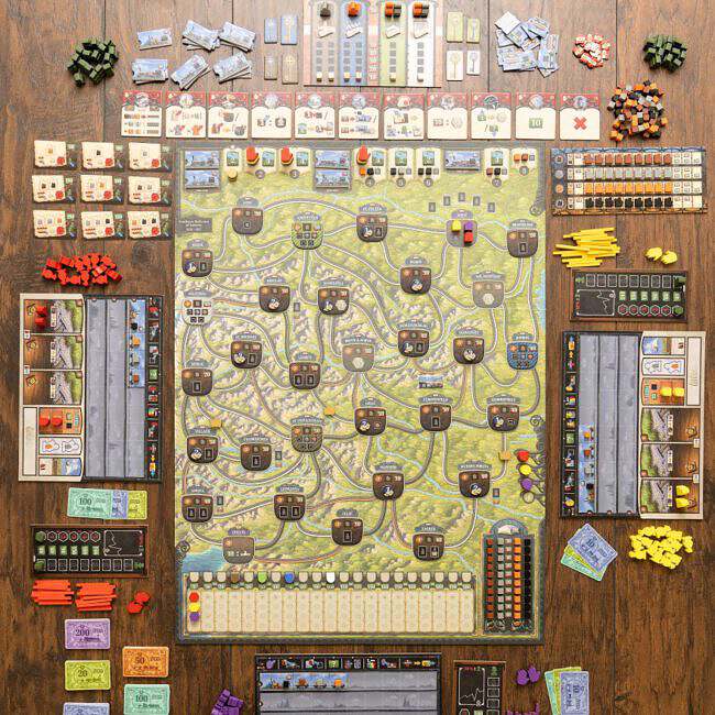 Imperial Steam Setup (Capstone Games)