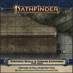 Pathfinder Flip-Tiles: Fortress Walls & Towers Expansion (Paizo Inc)