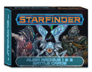 Starfinder Alien Archive 1 & 2 Battle Cards (Paizo Inc)