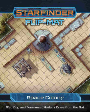 Starfinder Flip-Mat: Space Colony (Paizo Inc)