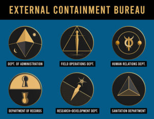External Containment Bureau Departments (Mythic Gazetteer)