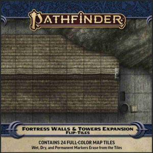 Pathfinder Flip-Tiles: Fortress Walls and Towers Expansion (Paizo Inc)