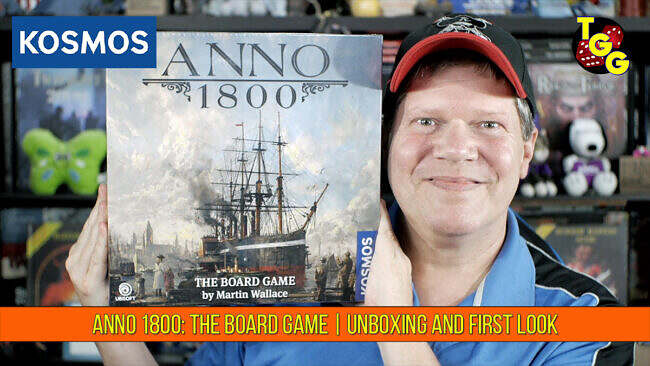 Anno 1800: The Board Game Unboxing and First Look (KOSMOS)