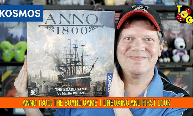 Anno 1800: The Board Game Unboxing and First Look (KOSMOS)