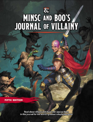 Dungons & Dragons Minsc and Boos Journal of Villainy (Wizards of the Coast)