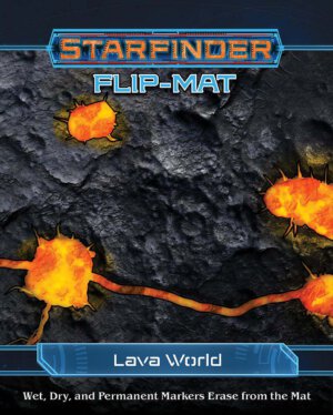 Starfinder Flip-Mat: Lava Planet (Paizo Inc)