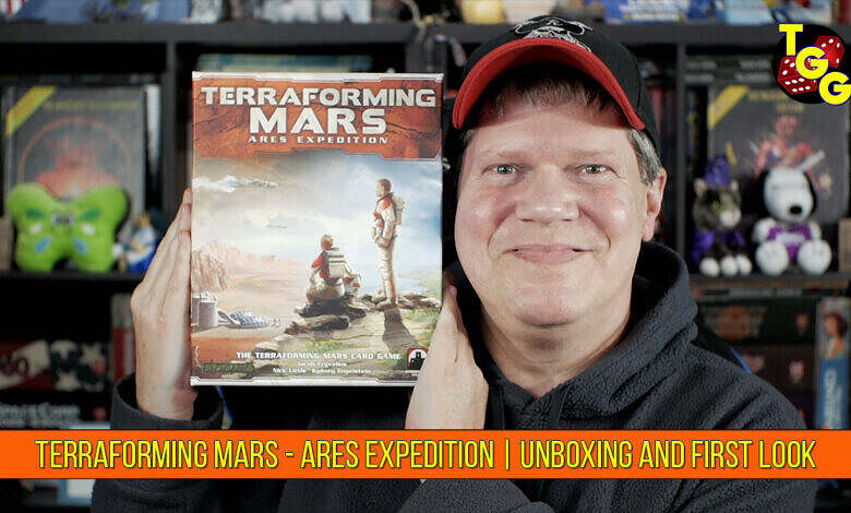 Terraforming Mars Ares Expedition Unboxing