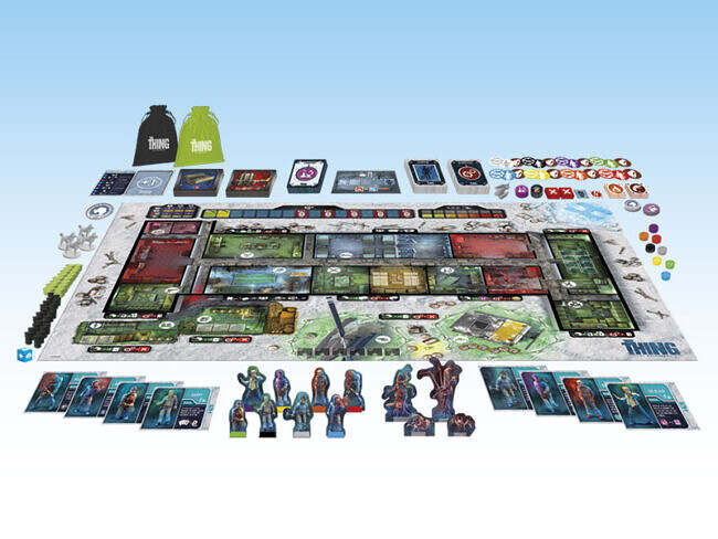 The Thing: The Board Game Contents (Ares Games)