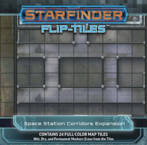 Starfinder Flip-Tiles: Space Station Corridors Expansion (Paizo Inc)