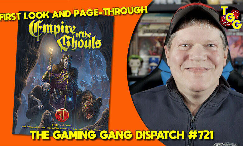 The Gaming Gang Dispatch 721