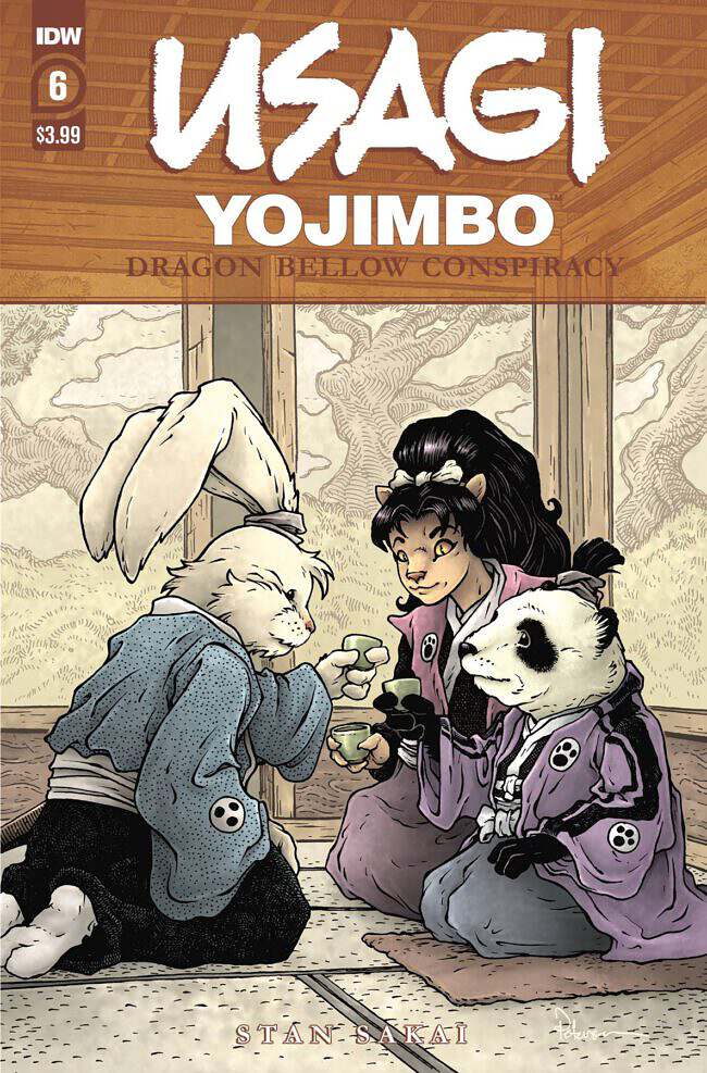 Usagi Yojimbo: The Dragon Bellow Conspiracy #6 (IDW Publishing)