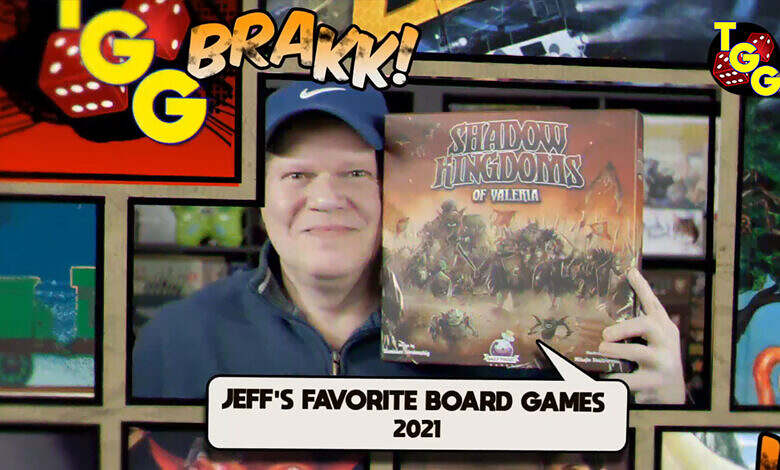 Jeff's Favorite Board Games 2021