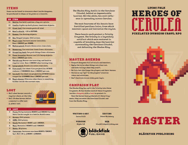 Heroes of Cerulea Master (Bläckfisk Publishing)