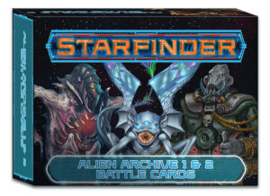 Starfinder: Alien Archive 1 & 2 Battle Cards (Paizo Inc)