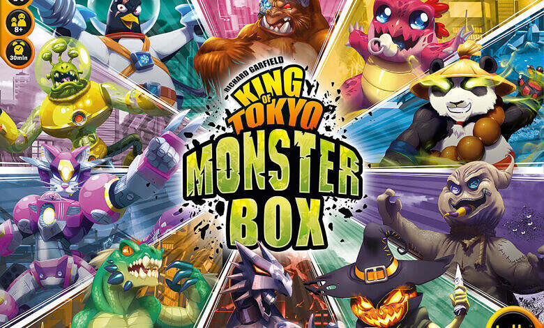 King of Tokyo 2E Monster Box (Iello Games)