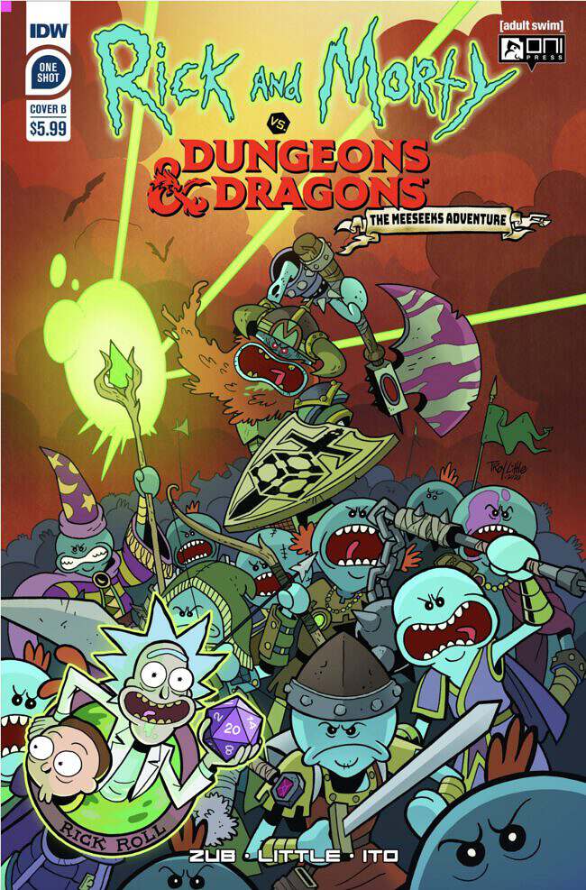 Rick And Morty Vs Dungeons & Dragons: The Meeseeks Adventure 1 (IDW Publishing)