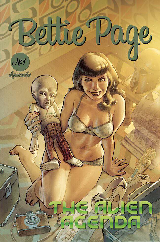 Betty Page: The Alien Agenda #1 (Dynamite Entertainment)