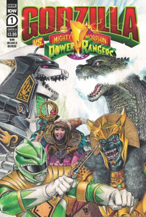 Godzilla Versus The Mighty Morphin Power Rangers #1 (IDW Publishing)