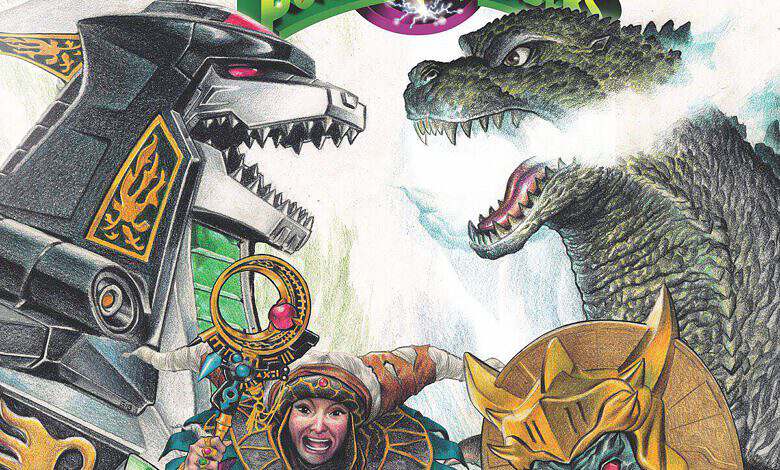 Godzilla Versus The Mighty Morphin Power Rangers #1 (IDW Publishing)
