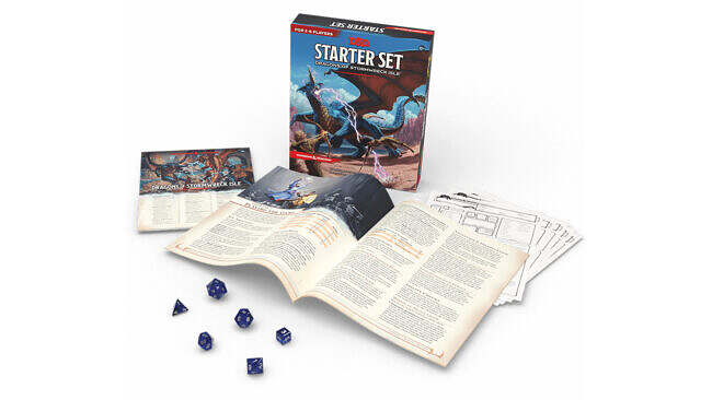 Dungeons & Dragons Starter Set: Dragons of Stormwreck Isle Contents (Wizards of the Coast)