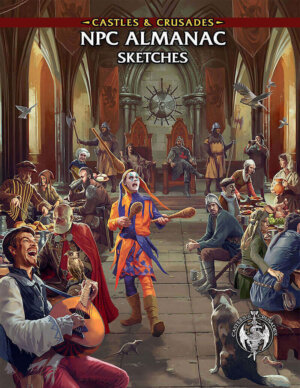 Castles & Crusades NPC Almanac: Sketches (Troll Lord Games)